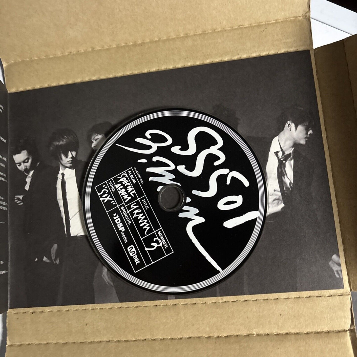 SS501 – U R Man Special Mini Album (CD, 2008) CMBC-8331 Korea Photo Book