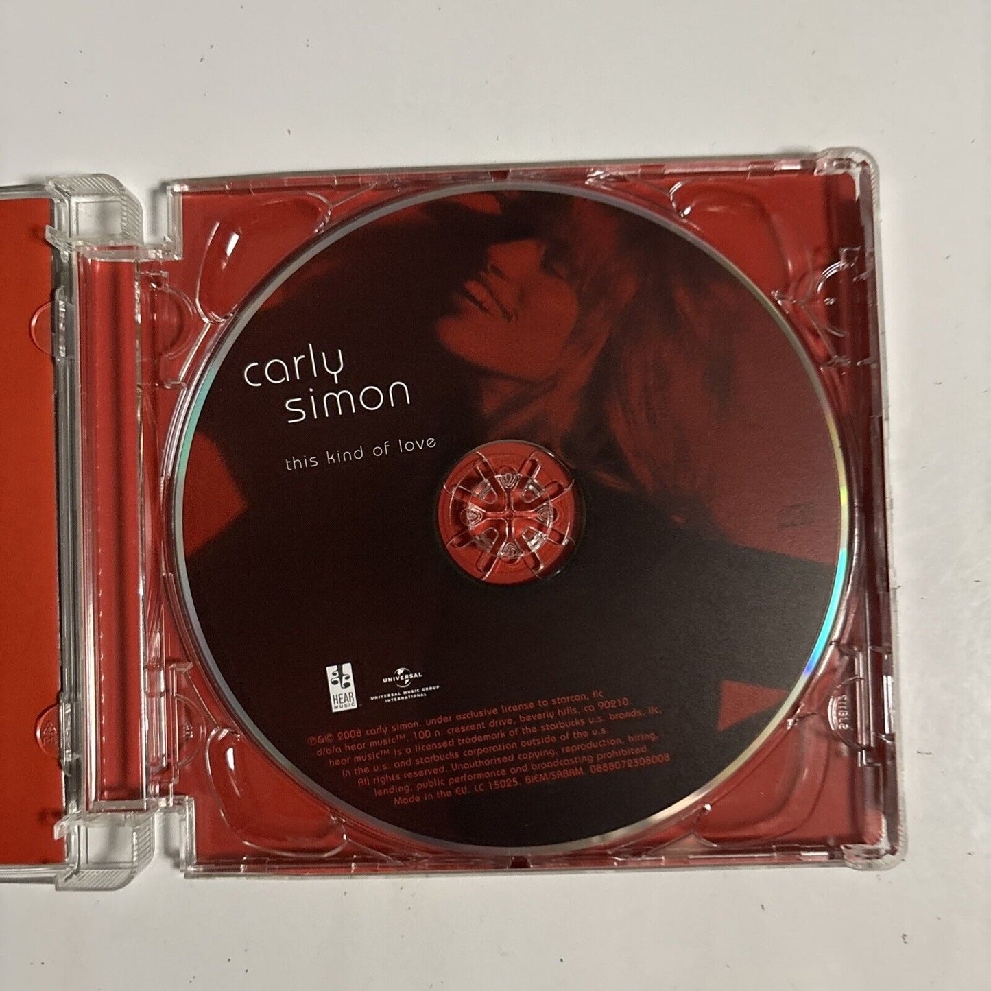 Carly Simon – This Kind Of Love (CD, 2008) Super Jewel Case
