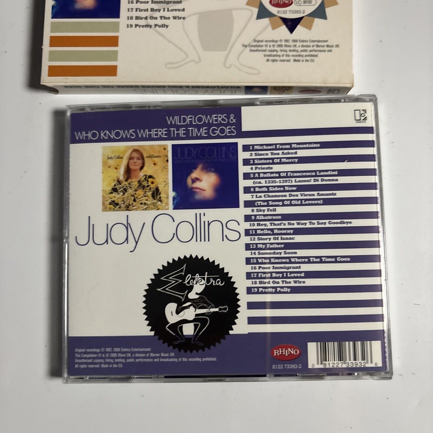 Judy Collins – Wildflowers & Who Knows Where The Time Goes (CD, 2006)