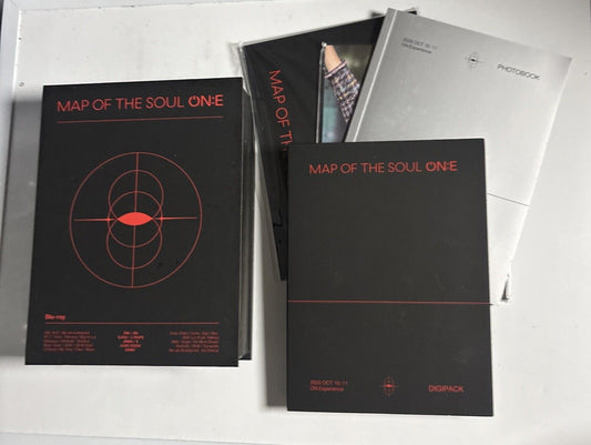 BTS - Map Of The Soul ON:E (Bluray, 2021, 3-Disc) Japan Photo Book All Regions