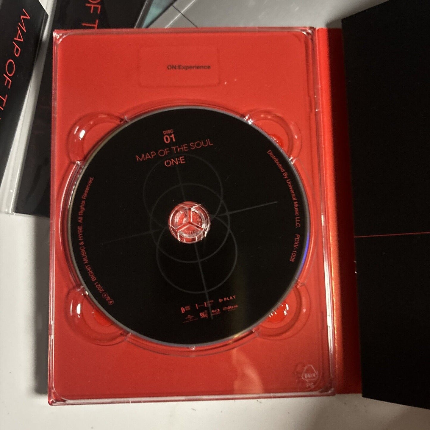 BTS - Map Of The Soul ON:E (Bluray, 2021, 3-Disc) Japan Photo Book All Regions