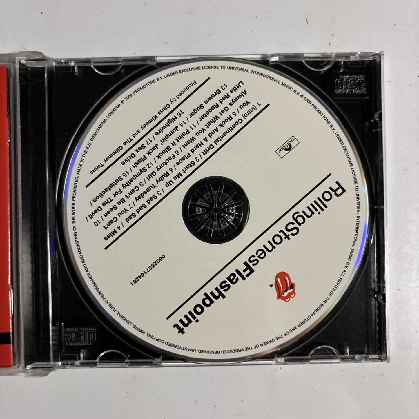 The Rolling Stones – Flashpoint (CD, 2009)