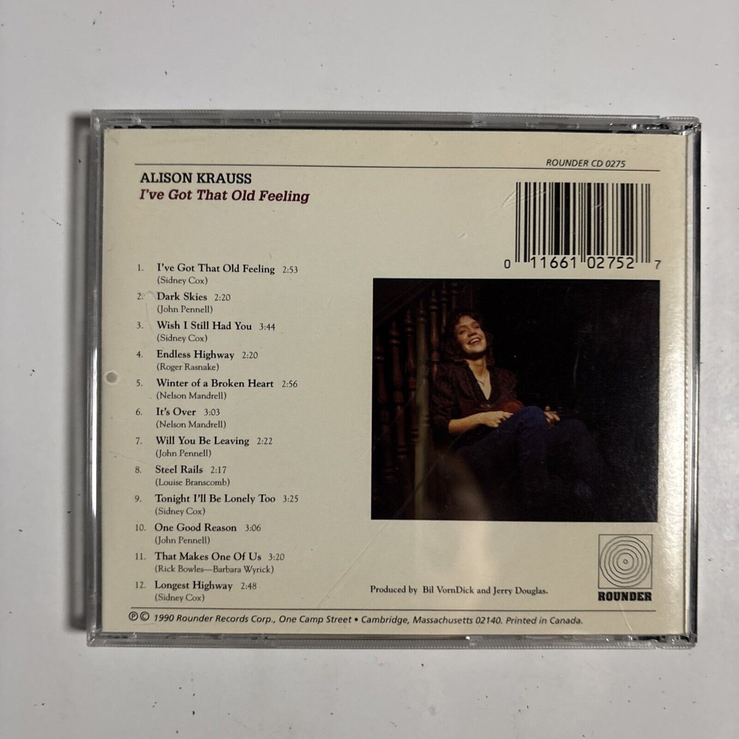 Alison Krauss – I've Got That Old Feeling (CD, 1999) CD 0275