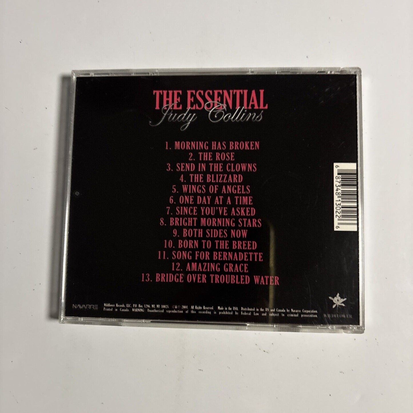 Judy Collins – The Essential (CD, 2004) WFL 1302-2