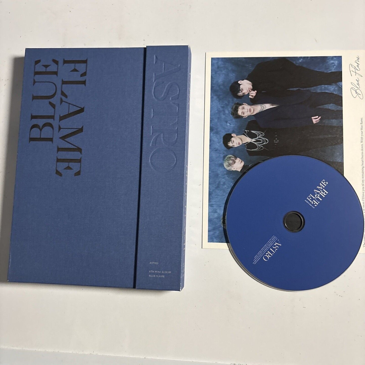 Astro – Blue Flame (2019, Blue Book ver., CD) L200002141 Korea Blue Photo Book