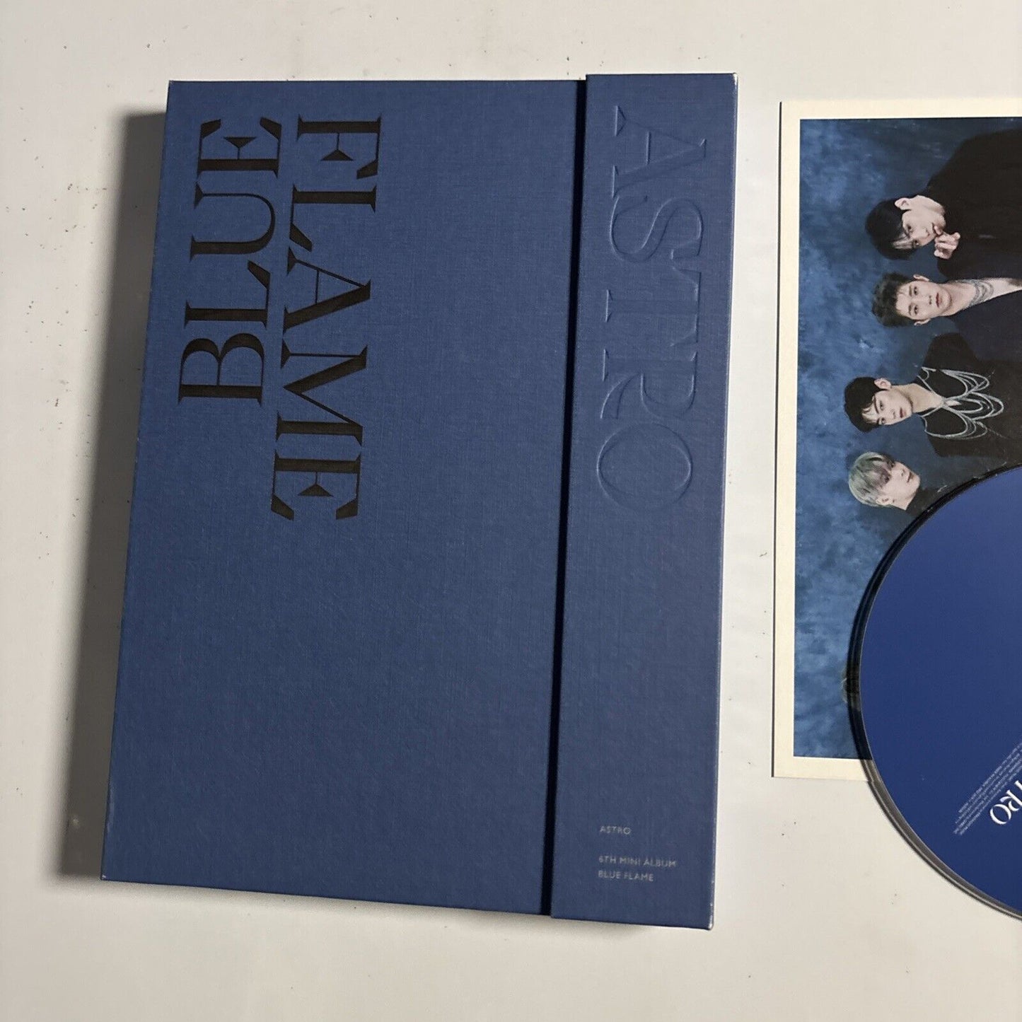 Astro – Blue Flame (2019, Blue Book ver., CD) L200002141 Korea Blue Photo Book