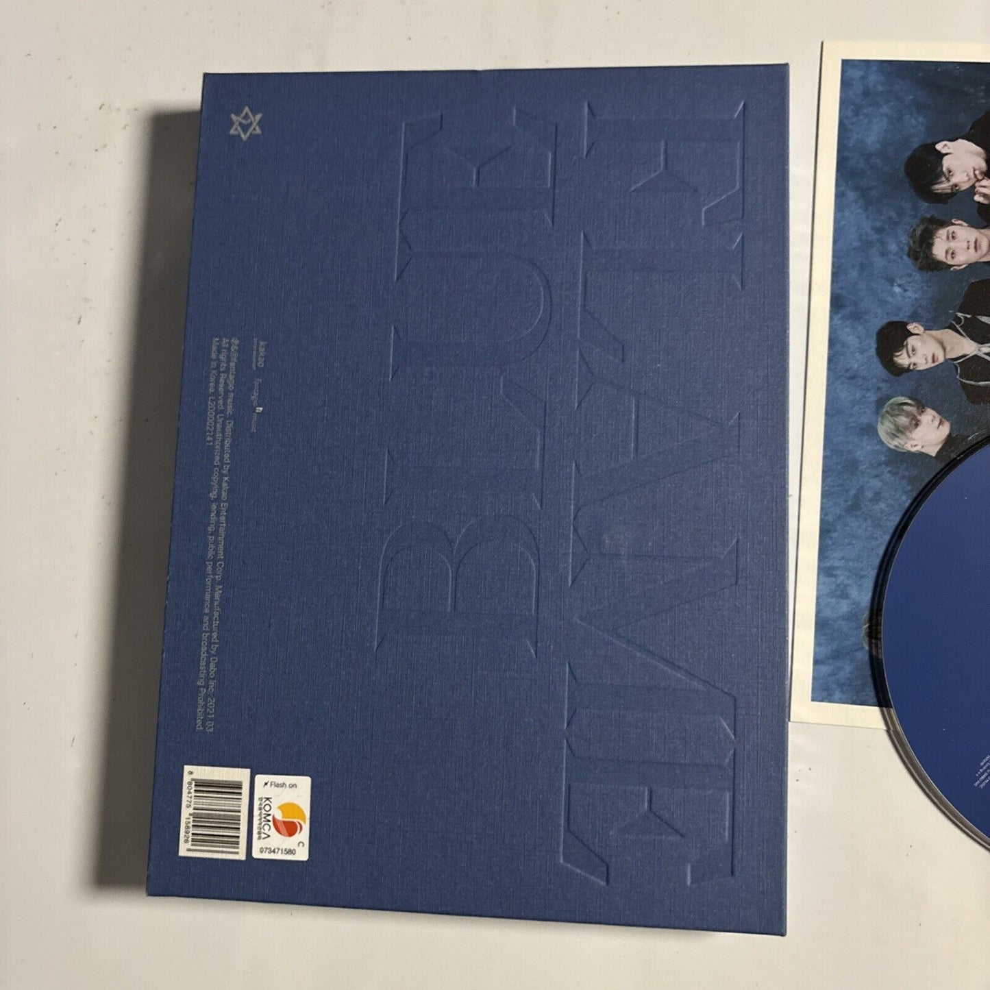 Astro – Blue Flame (2019, Blue Book ver., CD) L200002141 Korea Blue Photo Book