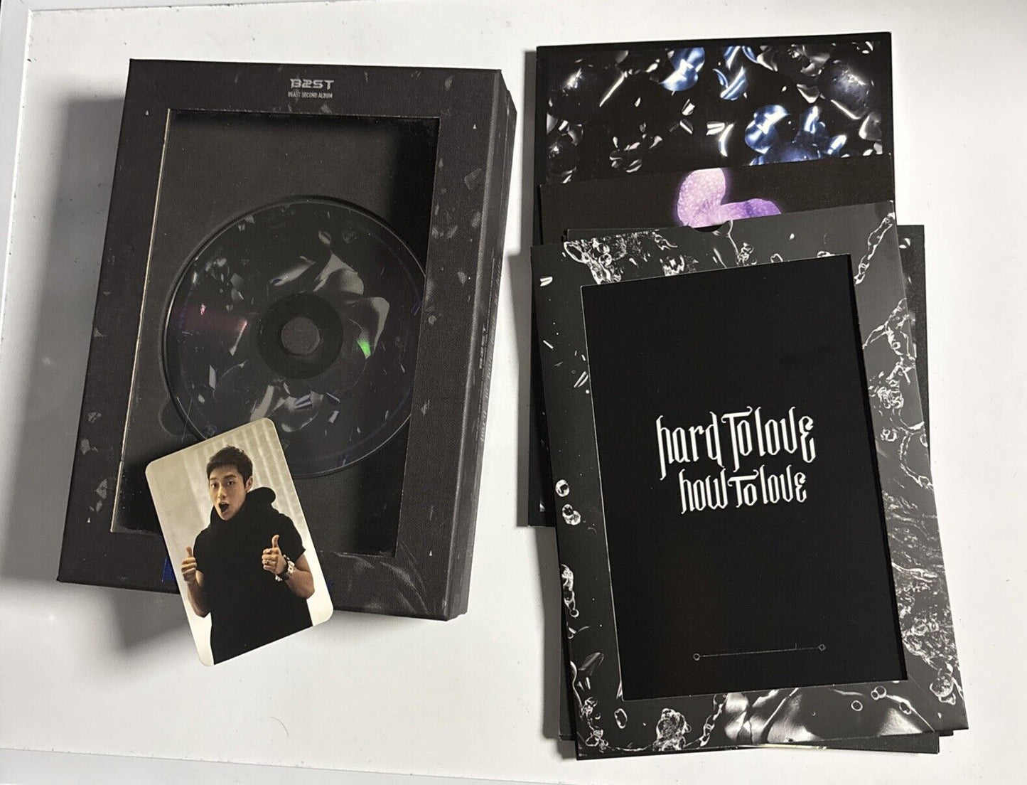 B2ST – Hard To Love, How To Love (CD, 2013) DK0765 Korea Photo Book