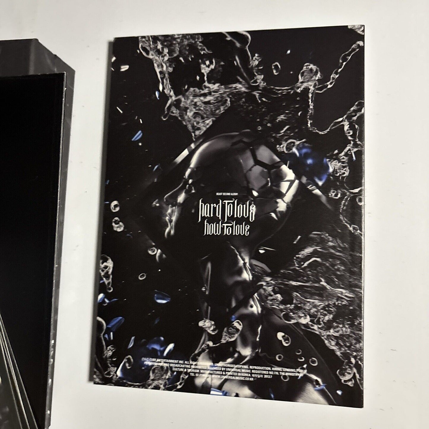 B2ST – Hard To Love, How To Love (CD, 2013) DK0765 Korea Photo Book