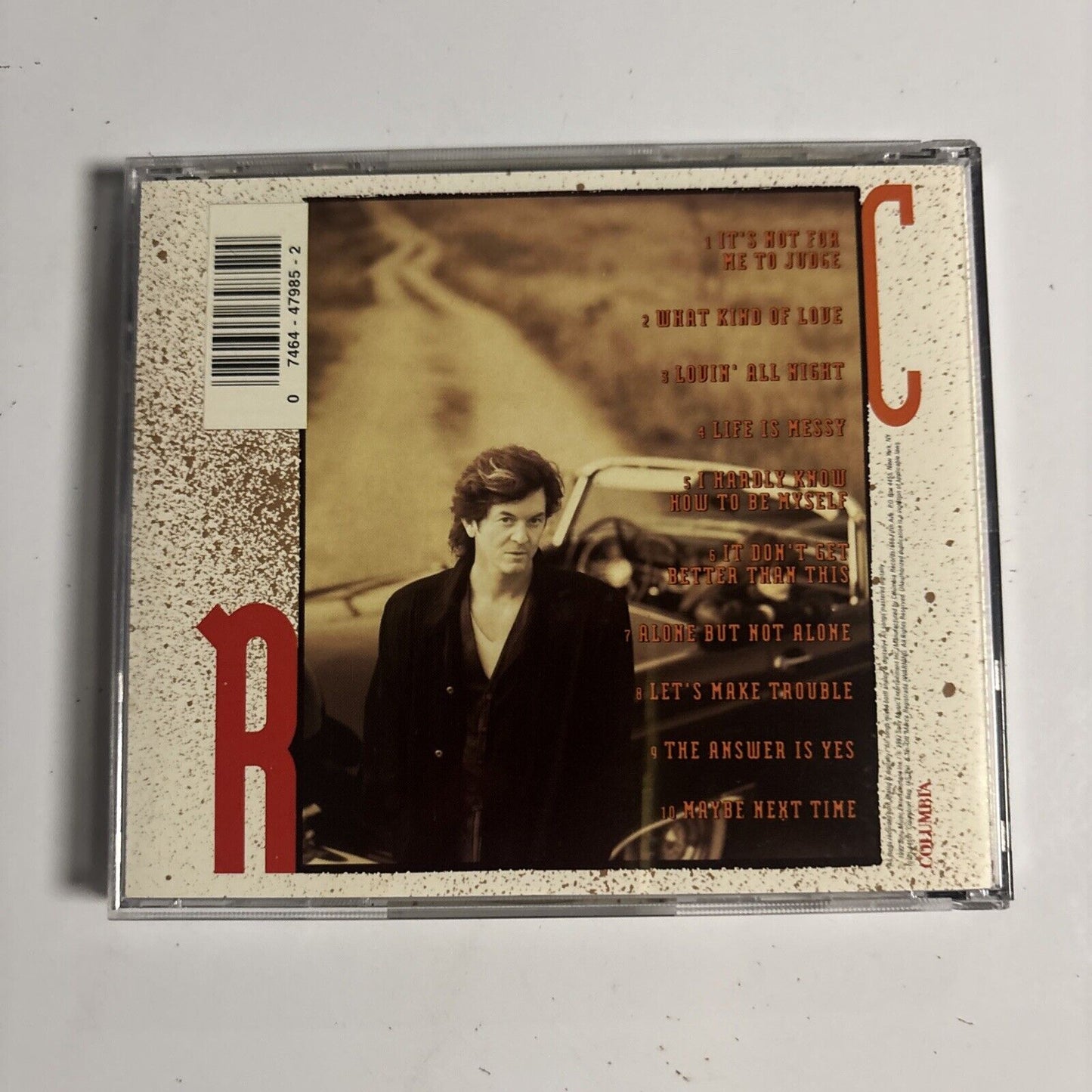 Rodney Crowell – Life Is Messy (CD, 1992) CK 47985