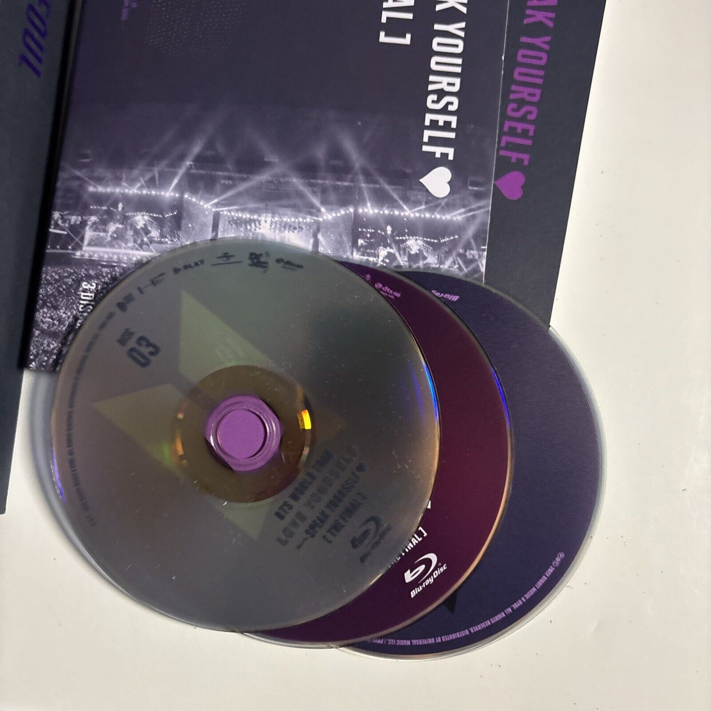 BTS World Tour - Love Yourself Speak Yourself The Final Blu-ray 2022 Japan
