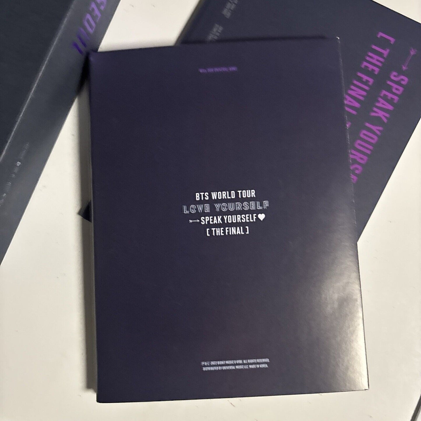 BTS World Tour - Love Yourself Speak Yourself The Final Blu-ray 2022 Japan