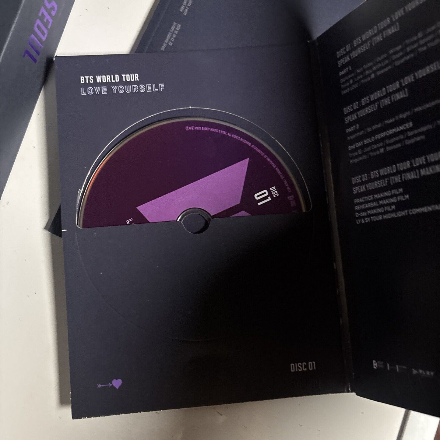 BTS World Tour - Love Yourself Speak Yourself The Final Blu-ray 2022 Japan
