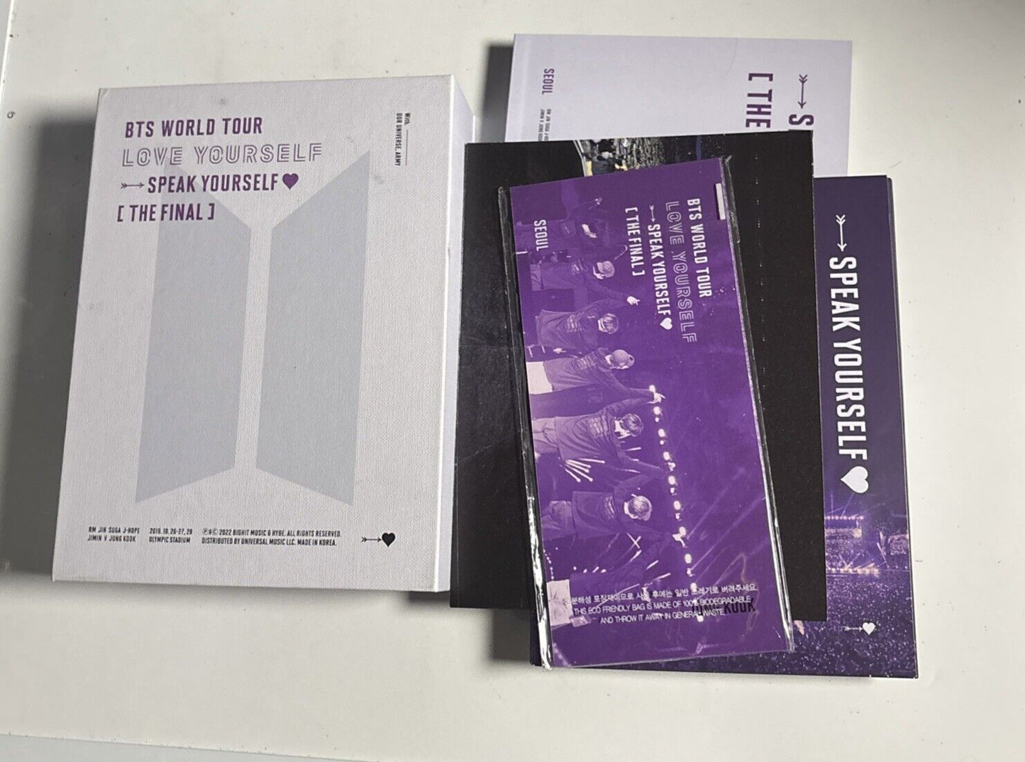 BTS World Tour Love Yourself : Speak Yourself [The Final] DVD 2022 Japan Region2
