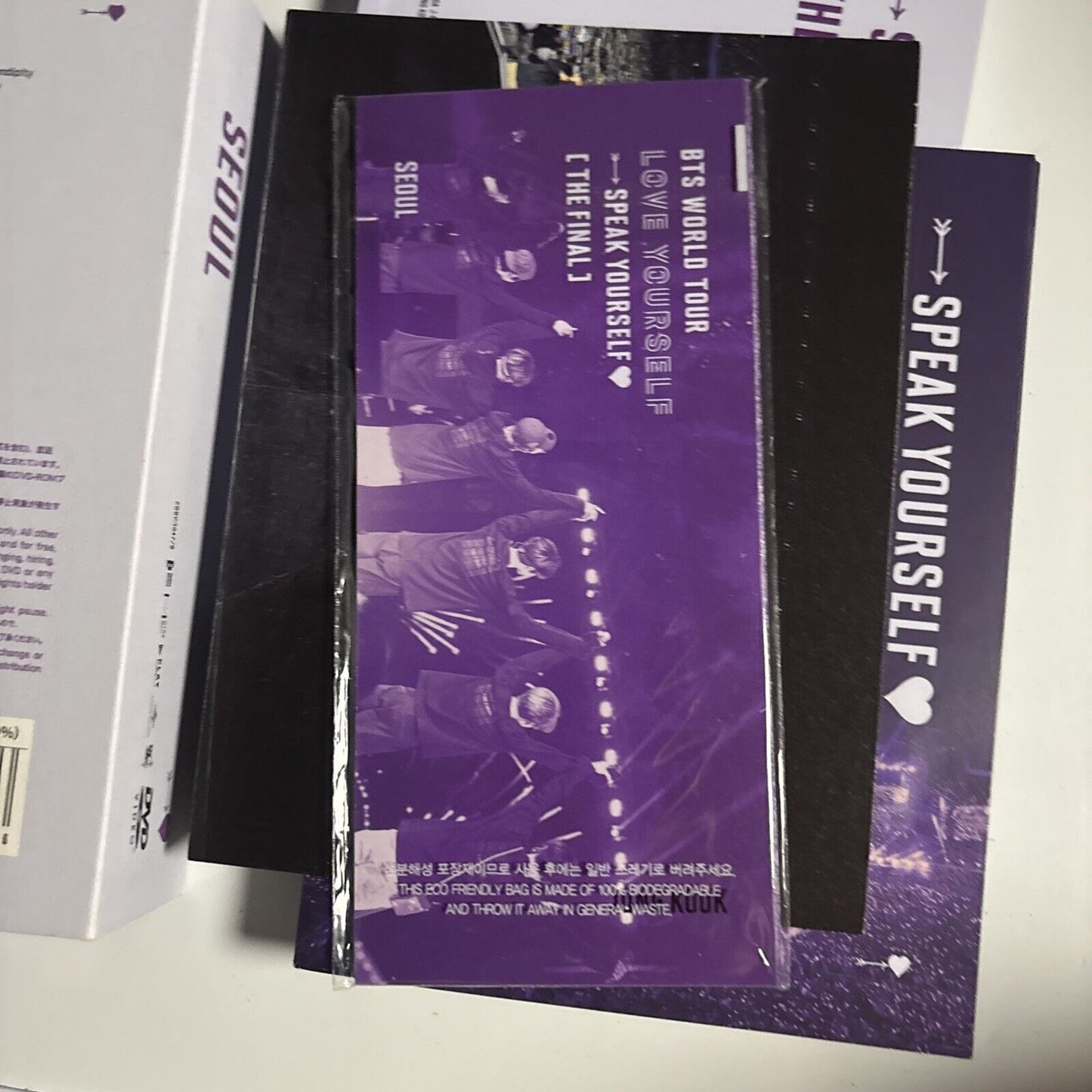 BTS World Tour Love Yourself : Speak Yourself [The Final] DVD 2022 Japan Region2