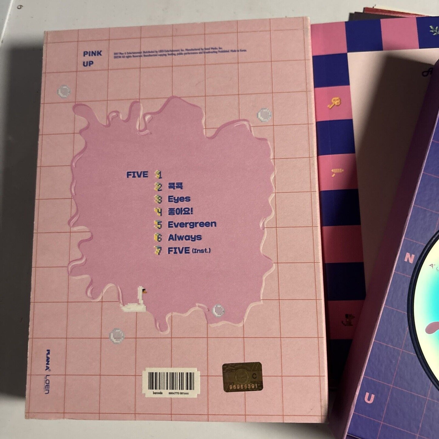 APink – Pink Up (CD, 2017) L200001438 Korea Photo Book Card