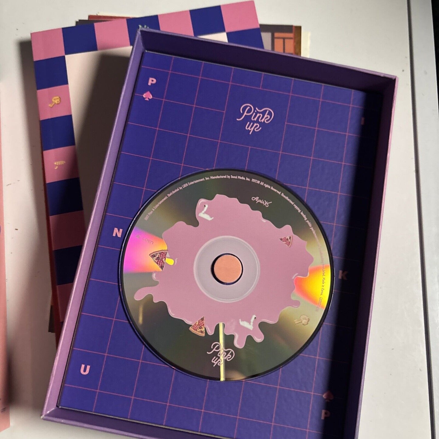 APink – Pink Up (CD, 2017) L200001438 Korea Photo Book Card