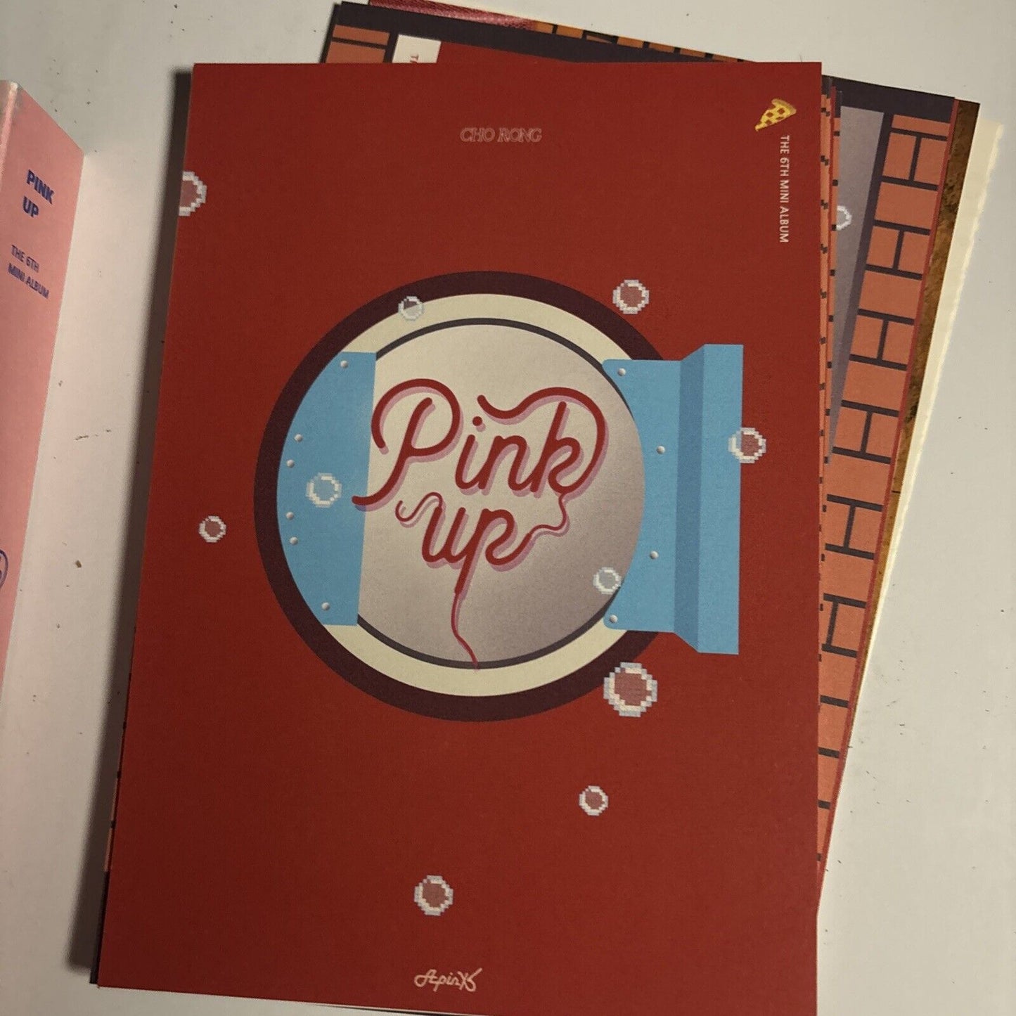 APink – Pink Up (CD, 2017) L200001438 Korea Photo Book Card