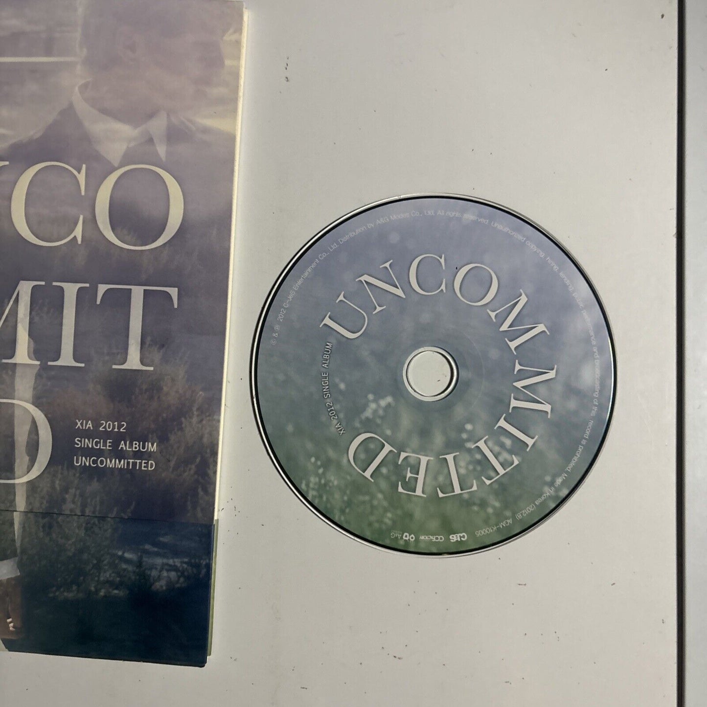 Xia – Uncommitted (CD, 2012) AGM-K10005 Korea Photo Book