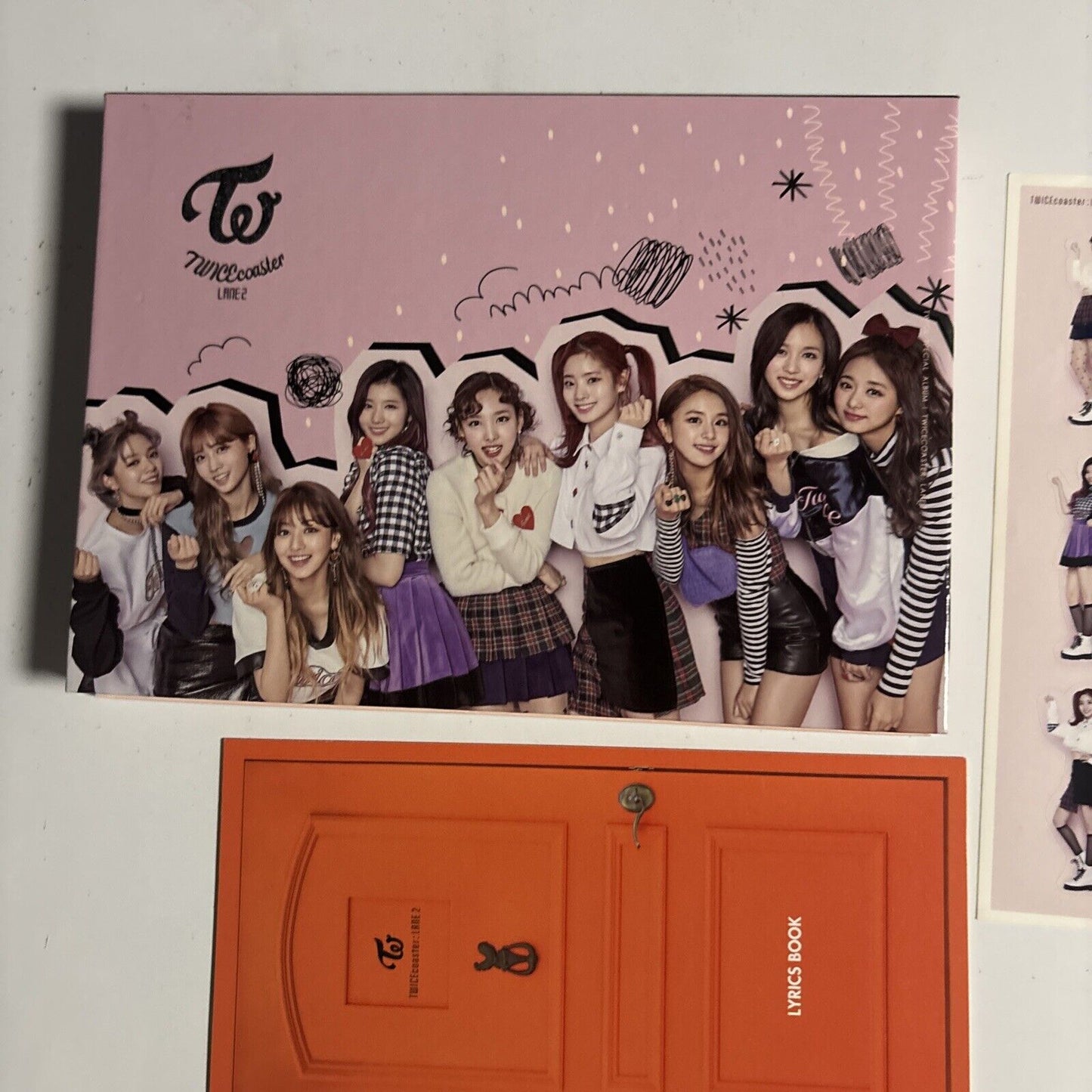 Twice – TWICEcoaster: Lane 2 (2017, Version B, CD) JYPK 0760 Korea Photo Book