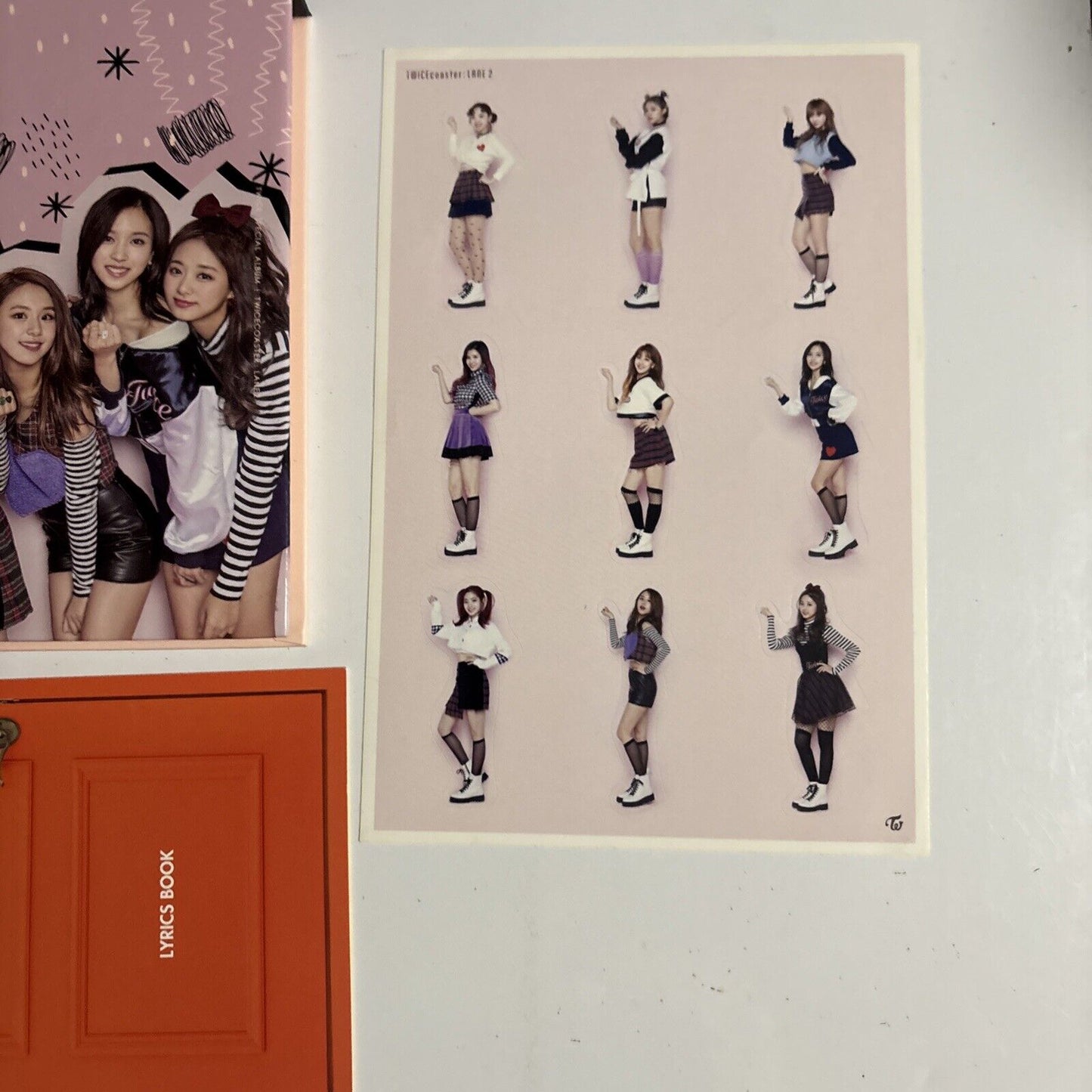 Twice – TWICEcoaster: Lane 2 (2017, Version B, CD) JYPK 0760 Korea Photo Book