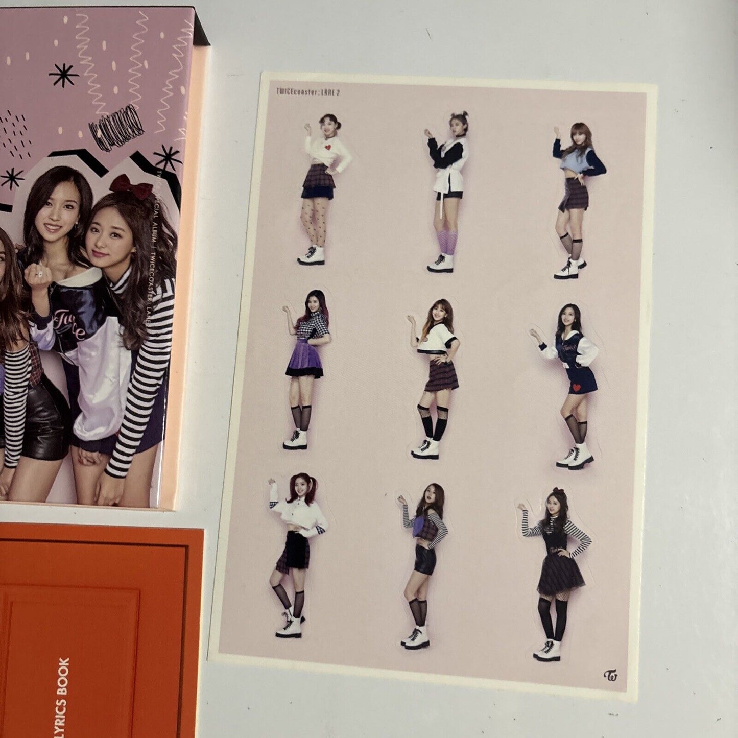 Twice – TWICEcoaster: Lane 2 (2017, Version B, CD) JYPK 0760 Korea Photo Book