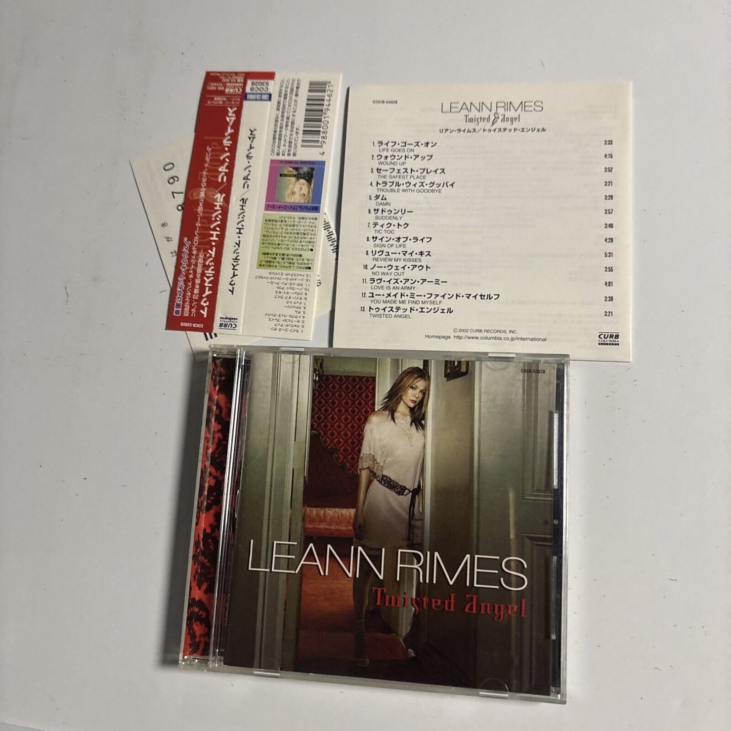 LeAnn Rimes – Twisted Angel (CD, 2002) cocb-53028 Japan obi