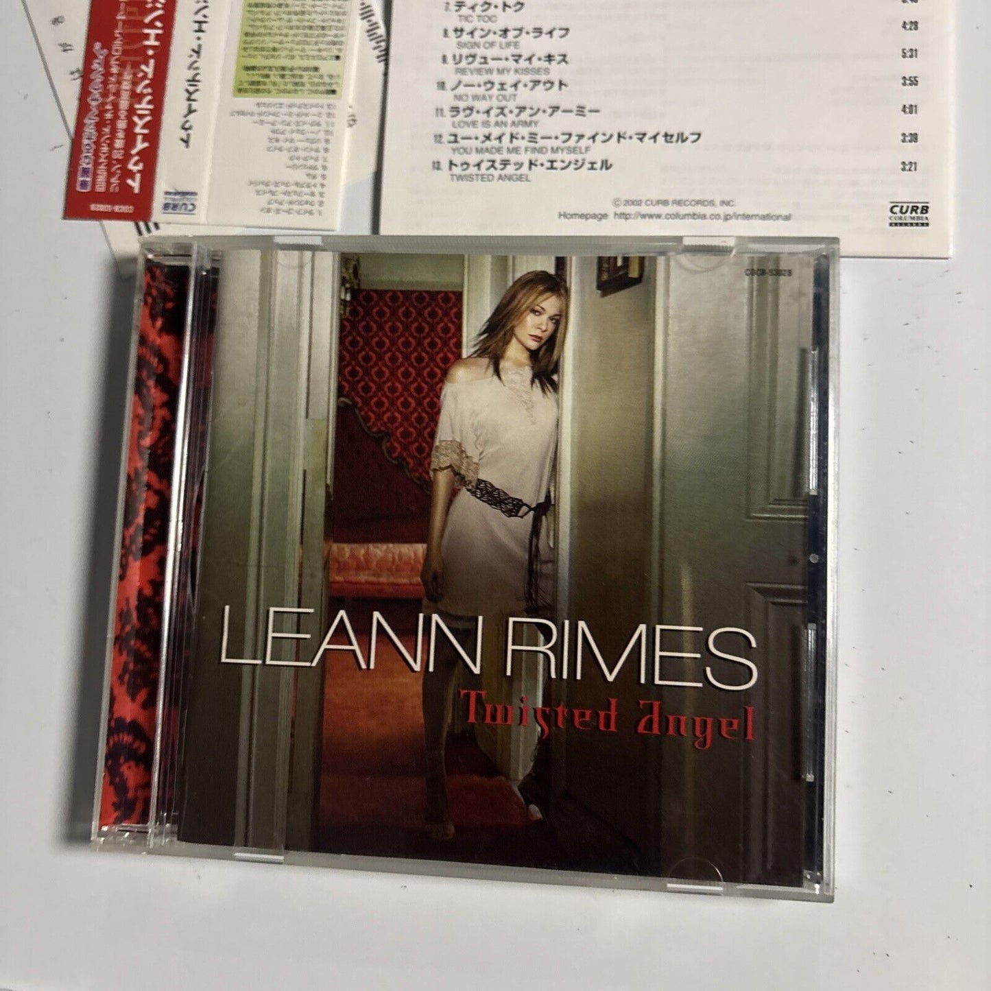 LeAnn Rimes – Twisted Angel (CD, 2002) cocb-53028 Japan obi