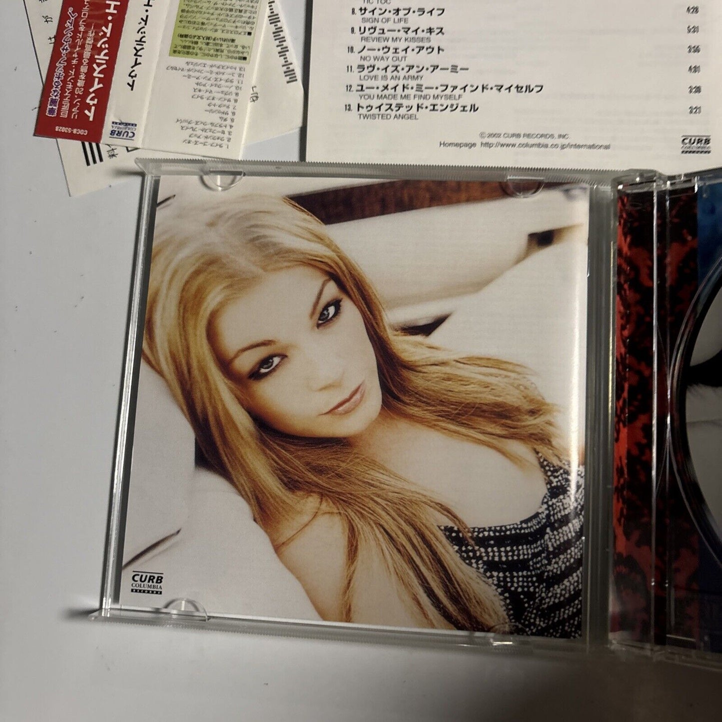 LeAnn Rimes – Twisted Angel (CD, 2002) cocb-53028 Japan obi