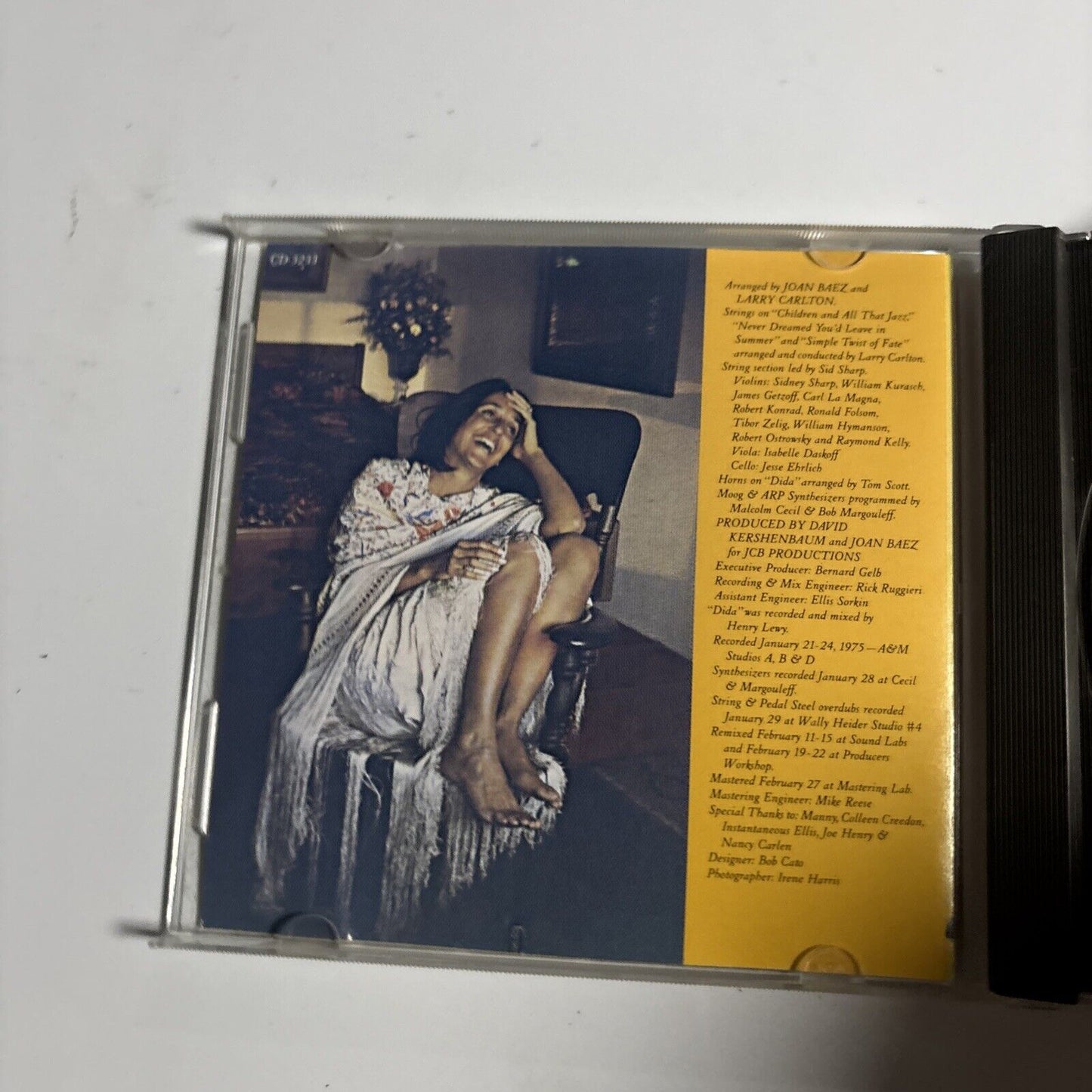 Joan Baez – Diamonds & Rust (CD, 1975) CD 3233