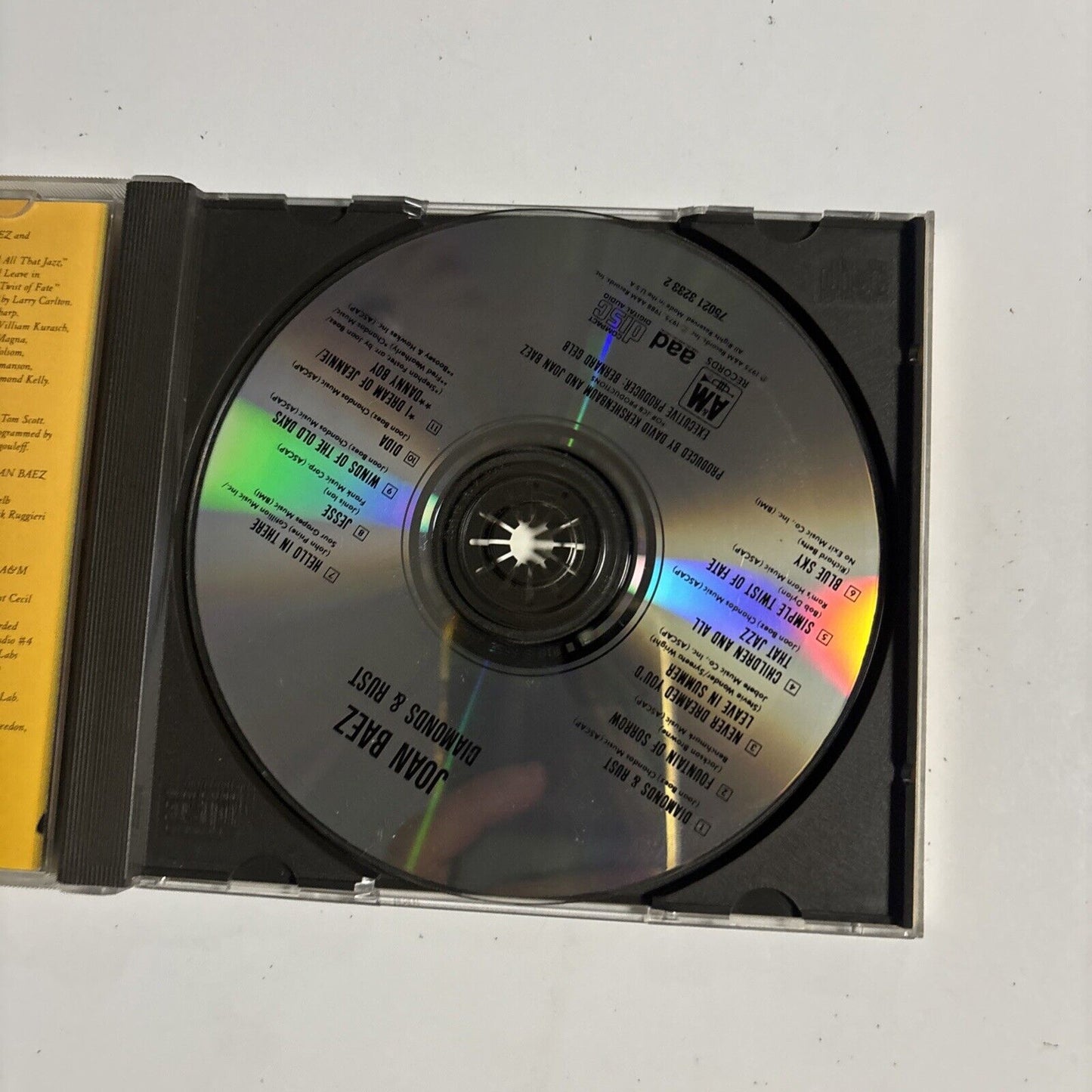 Joan Baez – Diamonds & Rust (CD, 1975) CD 3233
