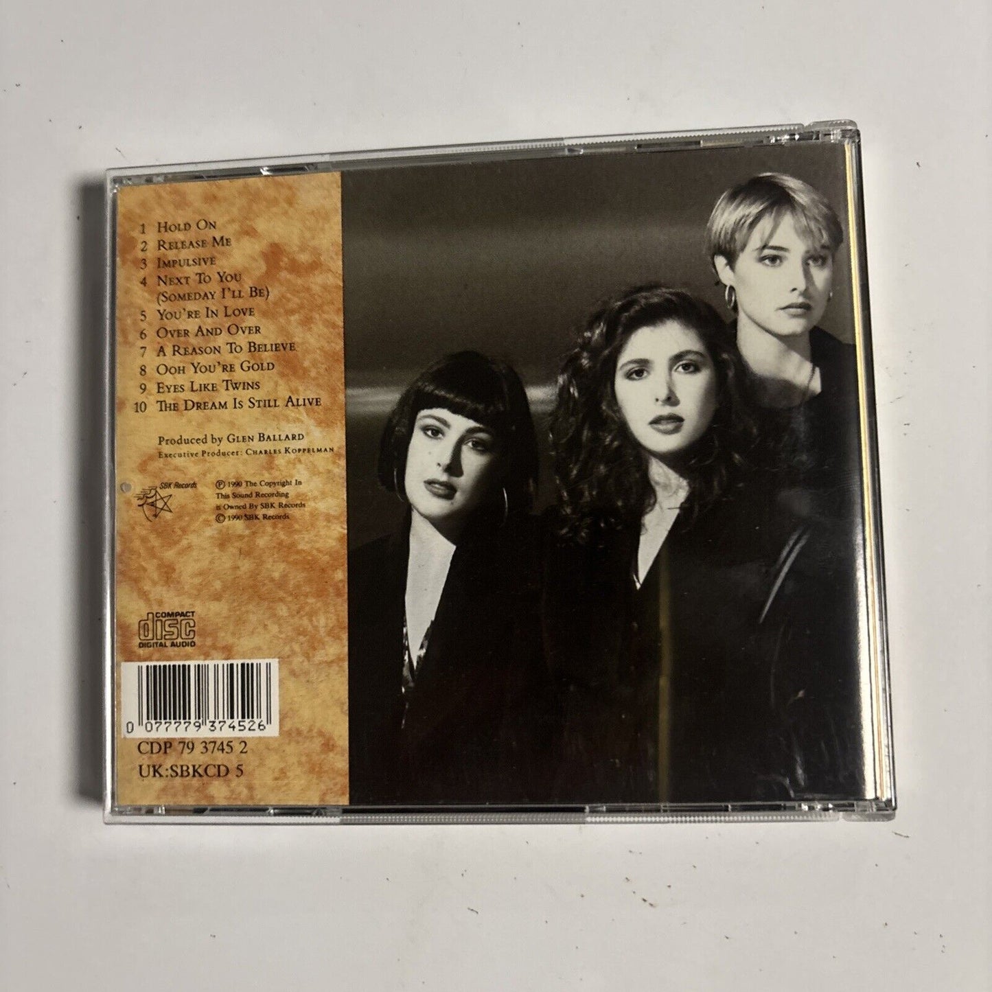 Wilson Phillips – Wilson Phillips (CD, 1990) CDP 79 3745 2