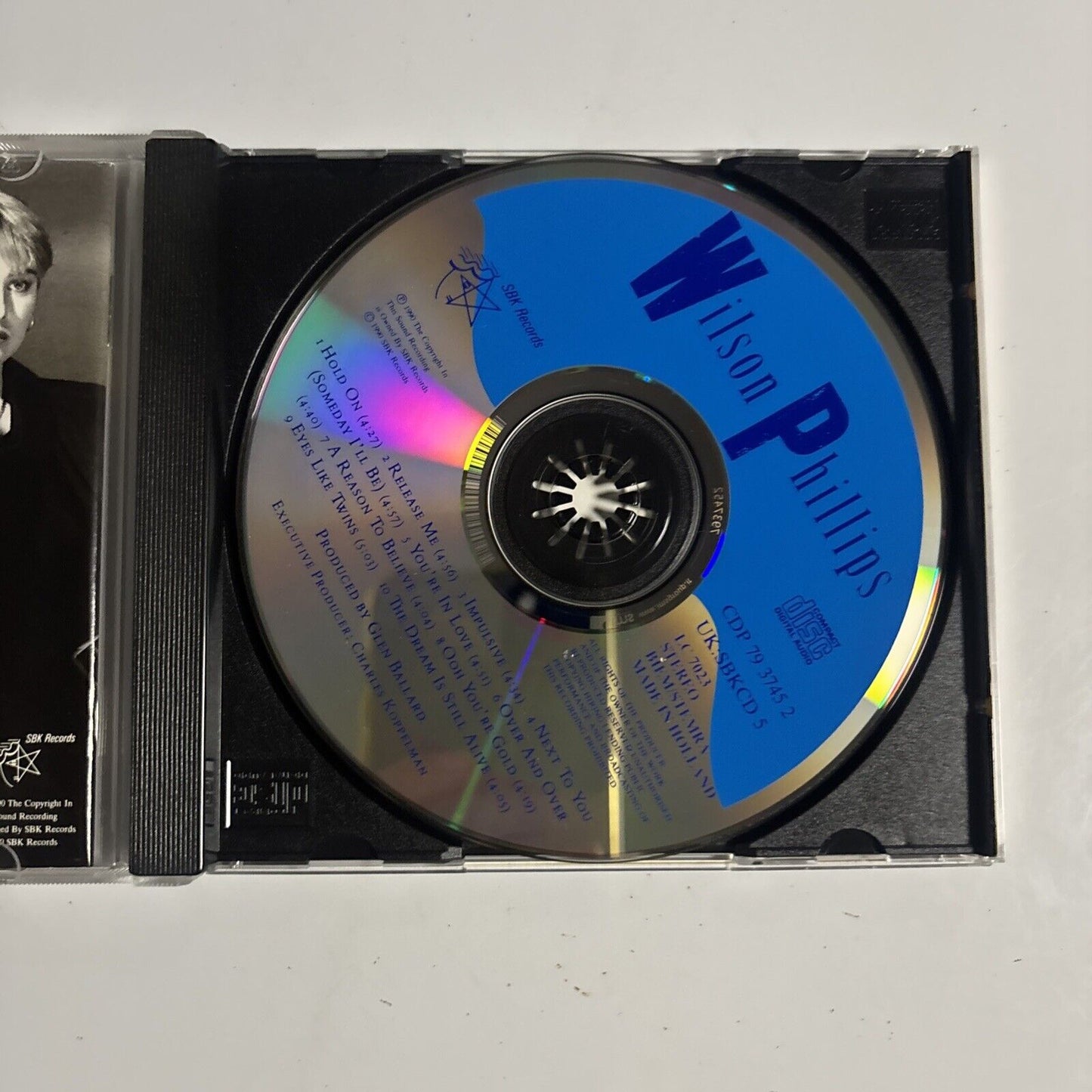 Wilson Phillips – Wilson Phillips (CD, 1990) CDP 79 3745 2