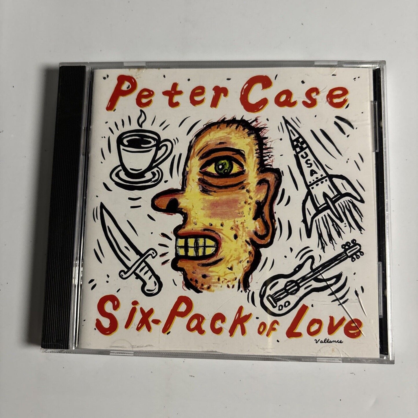 Peter Case – Six-Pack Of Love (CD, 1992) GEFD24466