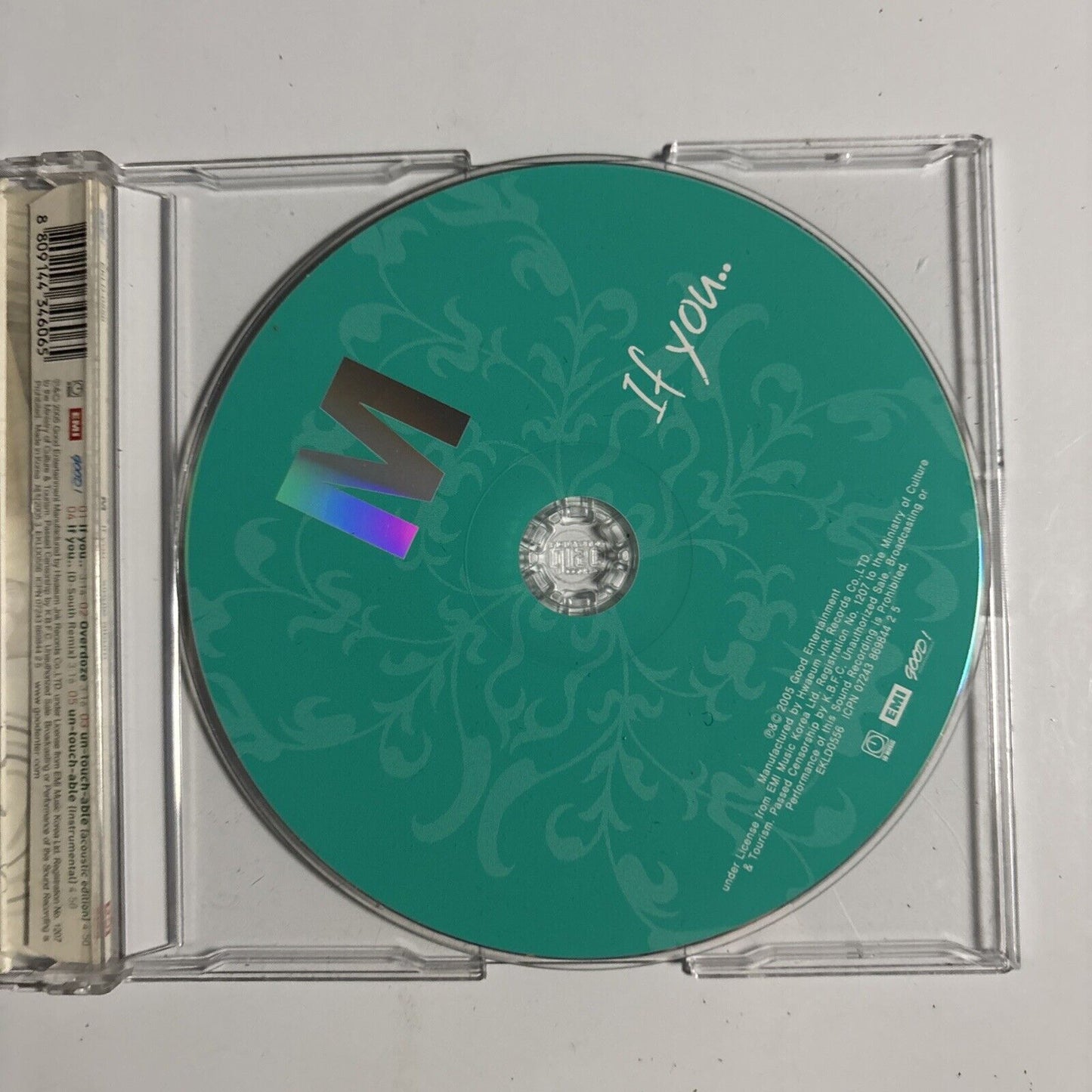 M (Lee Min Woo SHINHWA – If You... (CD, 2005) EKLD-0556 Korea