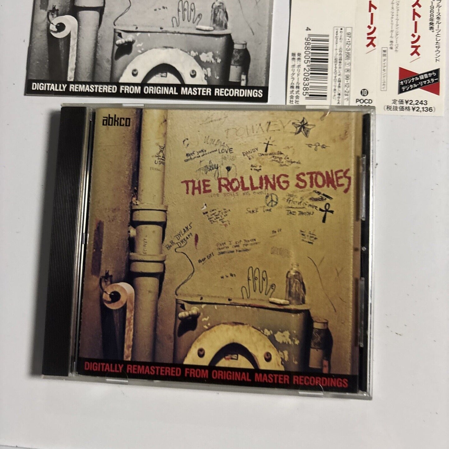 The Rolling Stones – Beggars Banquet (CD, 1997) pocd-1969 Japan obi