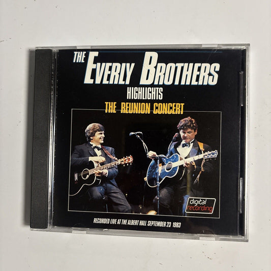 The Everly Brothers – The Reunion Concert Highlights (CD, 1983)