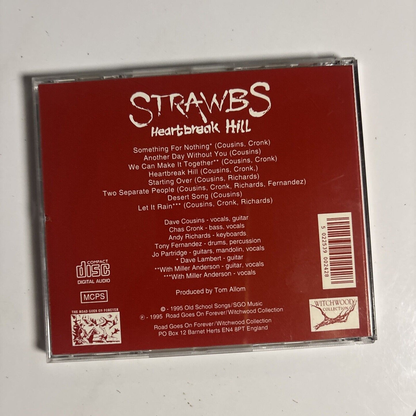 Strawbs – Heartbreak Hill (CD, 1995) RGF/WC CD024