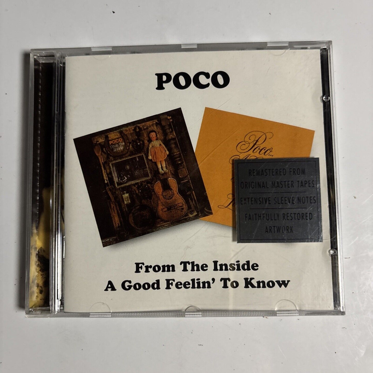 Poco - From The Inside / A Good Feelin' To Know (CD, 1997)
