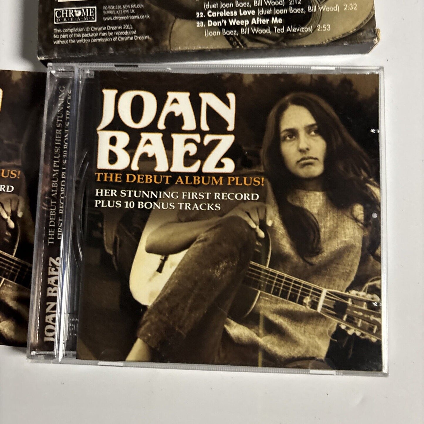 Joan Baez – The Debut Album Plus! (CD, 2011) CDCD5063
