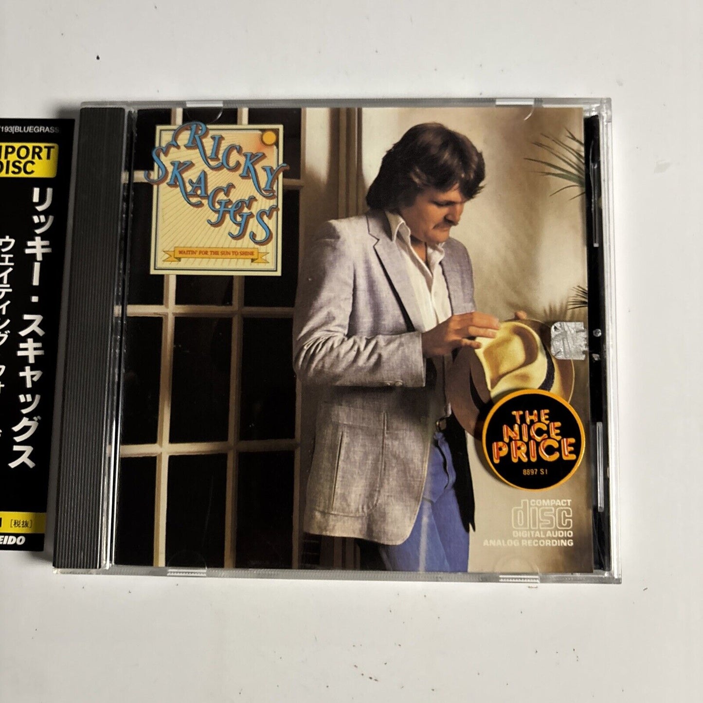 Ricky Skaggs – Waitin' For The Sun To Shine (CD, 1985) EK 37193  obi