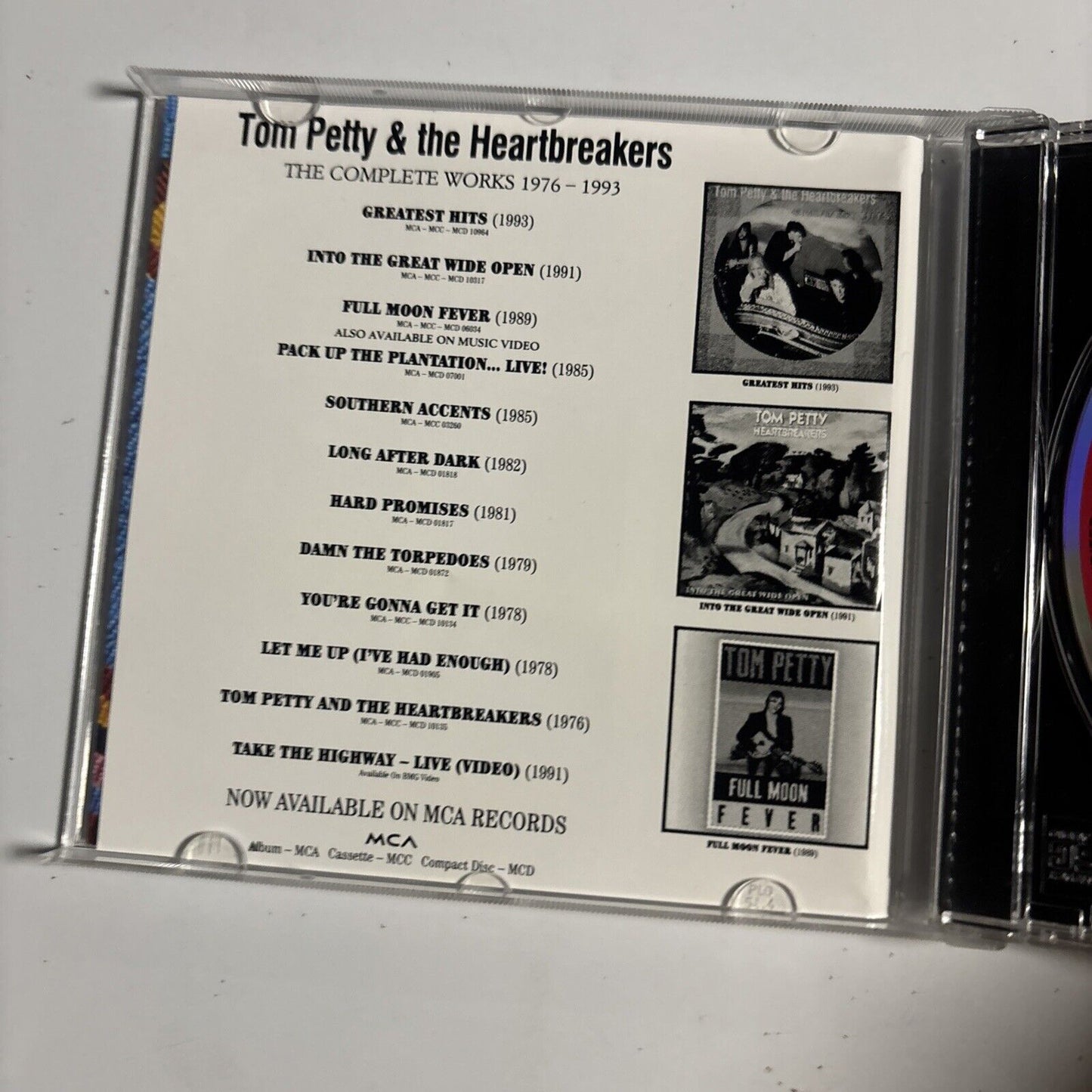 Tom Petty And The Heartbreakers – Into The Great Wide Open (CD, 1991) MCD 10317