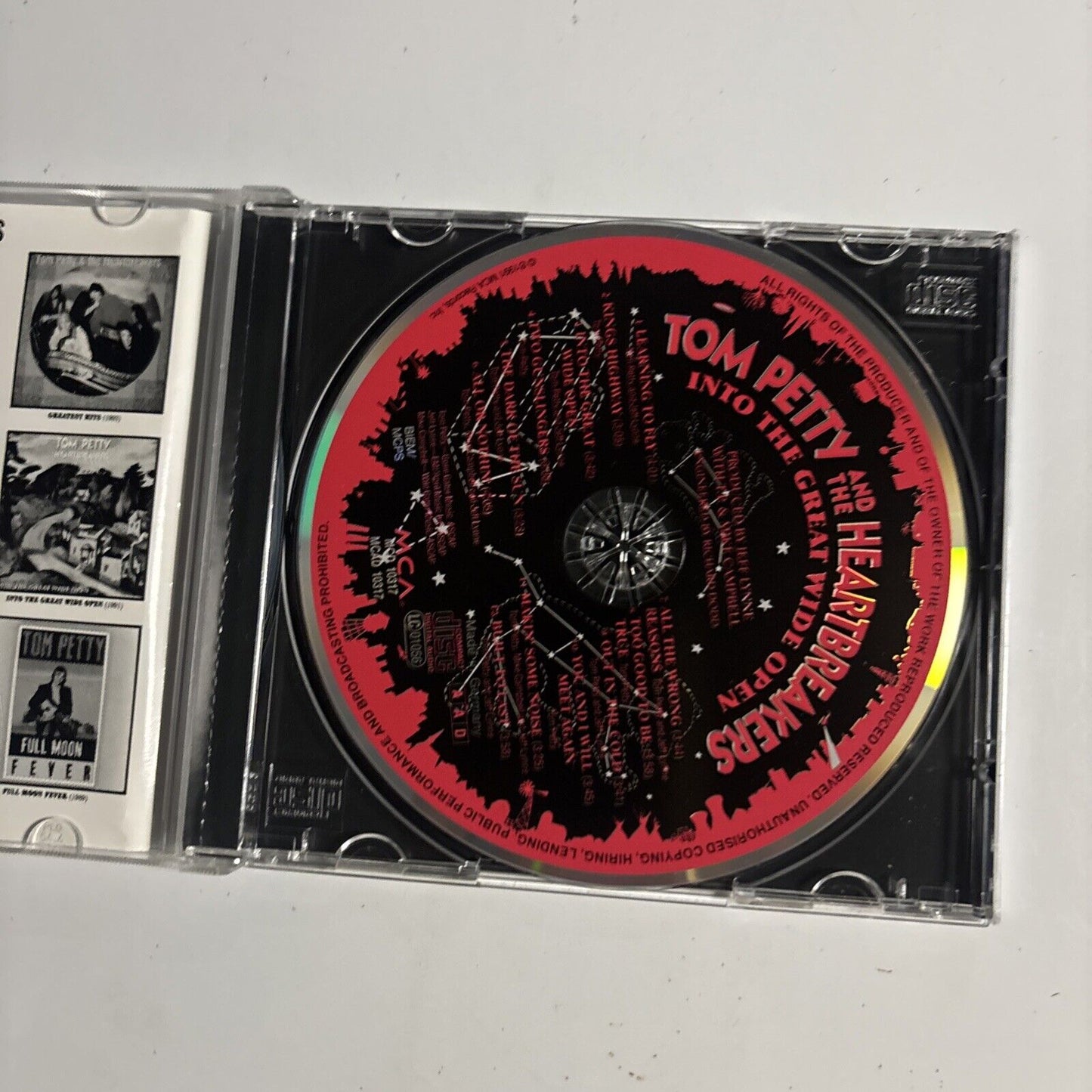 Tom Petty And The Heartbreakers – Into The Great Wide Open (CD, 1991) MCD 10317