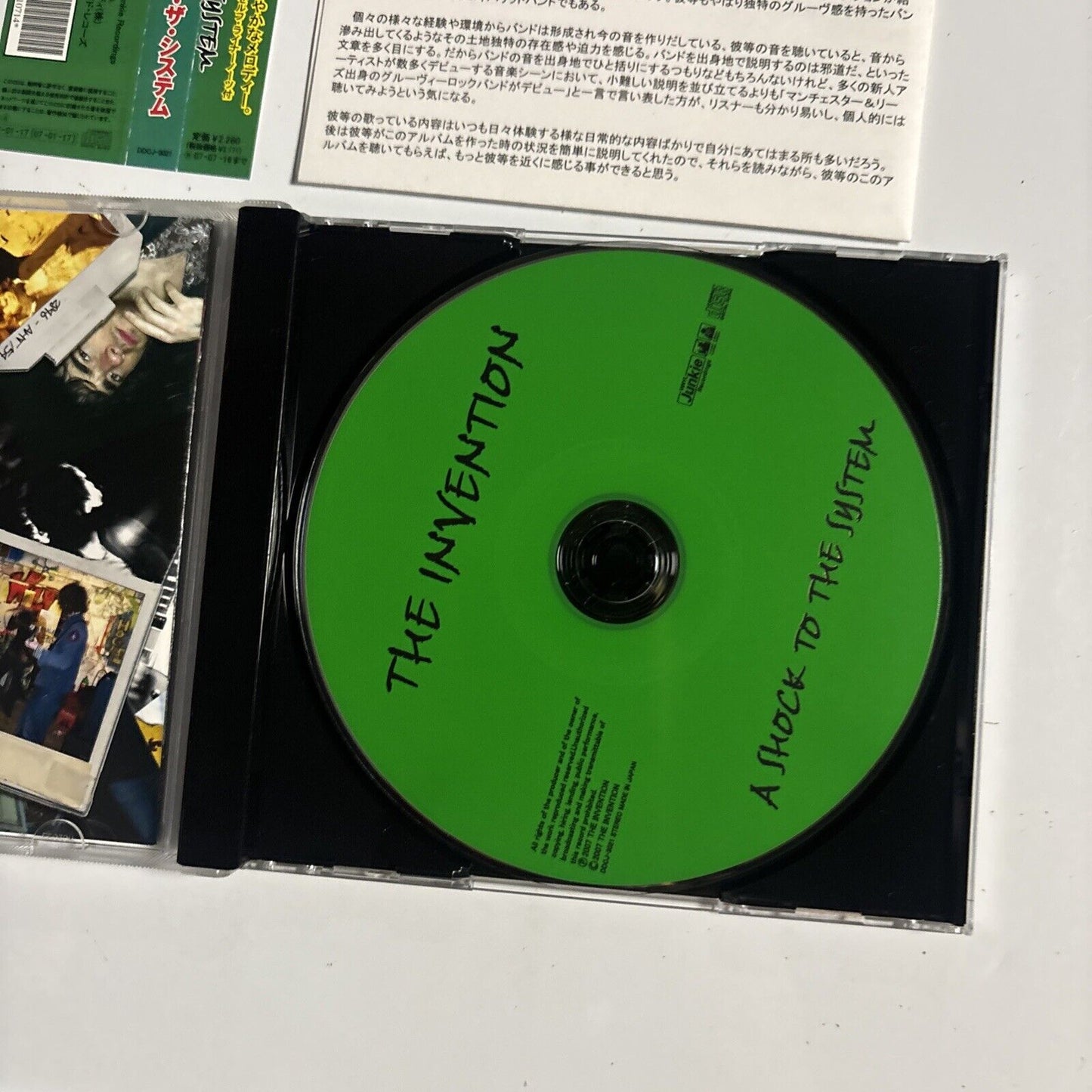 The Invention – A Shock To The System (CD, 2007) DDCJ-3017 Japan obi