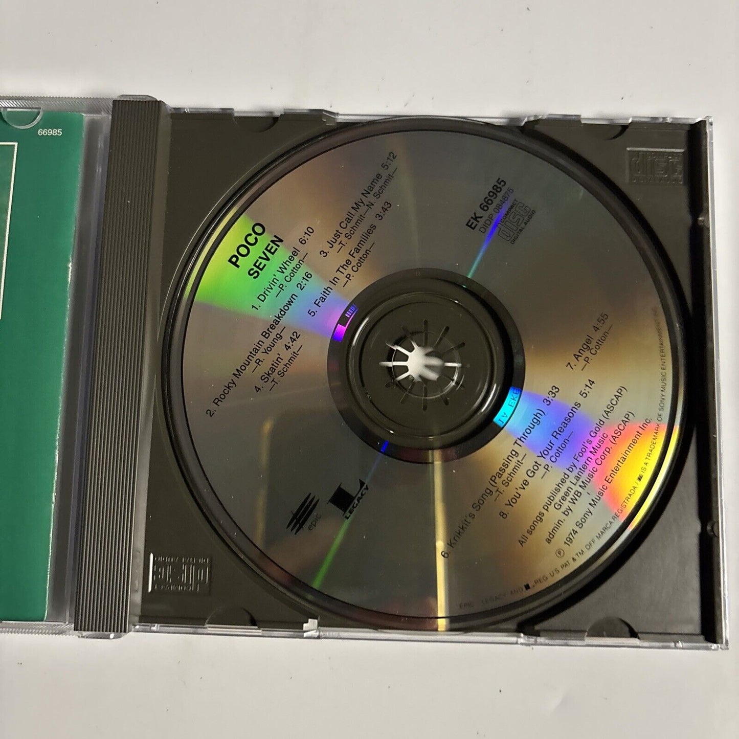 Poco – Poco Seven (CD, 1974) EK 66985