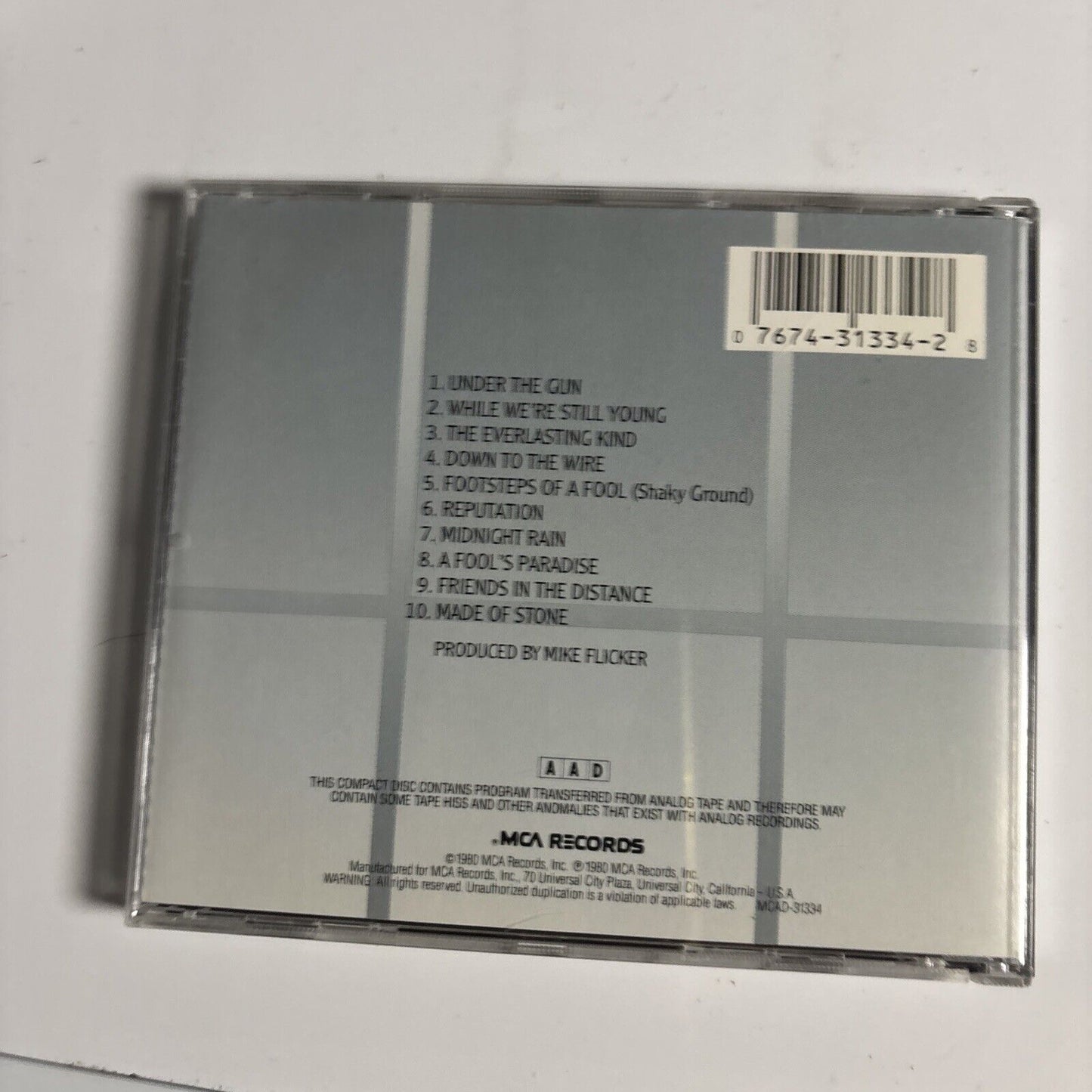 Poco – Under The Gun (CD, 1980) MCAD-31334 USA