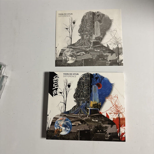 Yoon Do Hyun – Difference (CD + VCD, 2005) srcd-3802 Korea Digipak + VCD