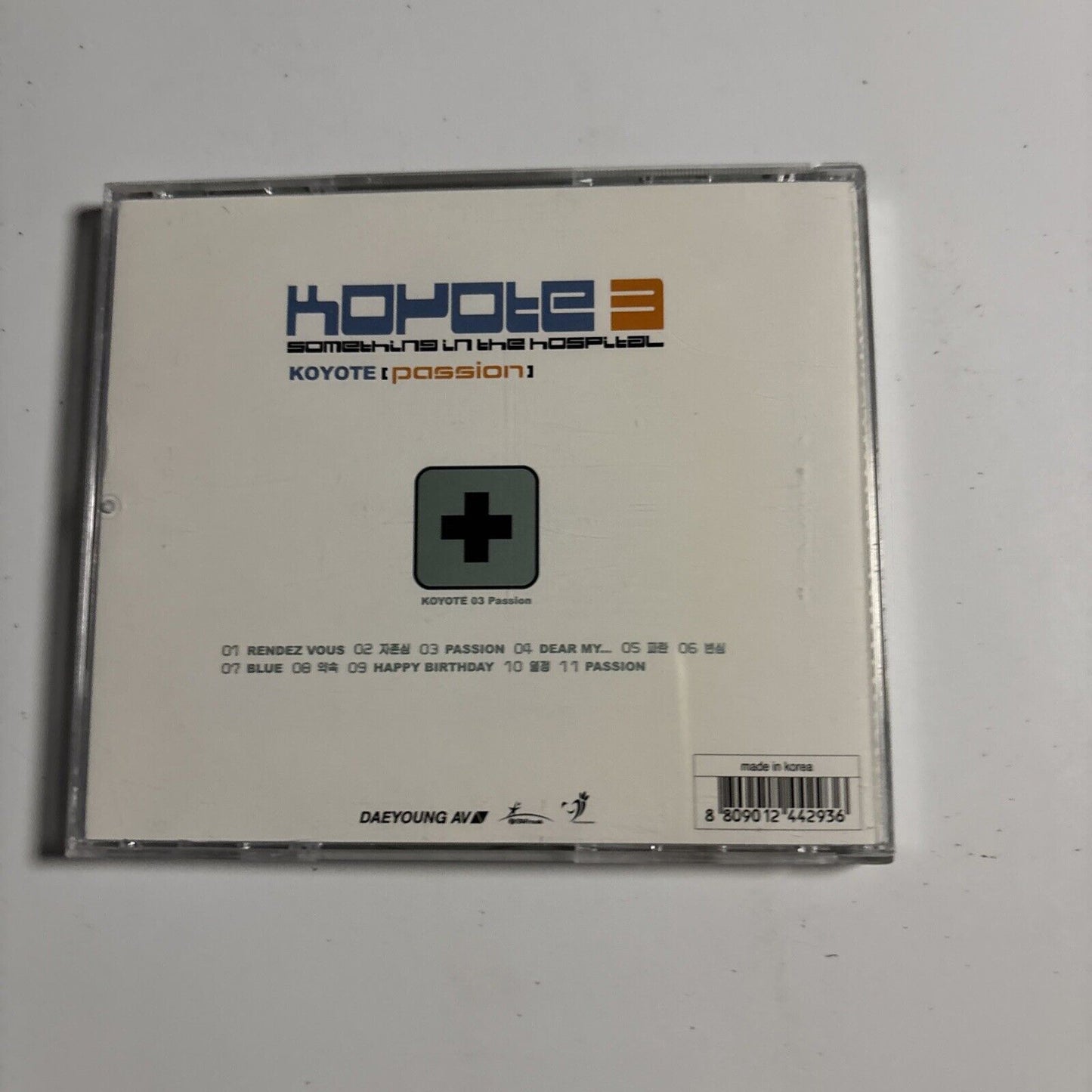 Koyote – Passion (CD, 2003) dycd-1215 Korea