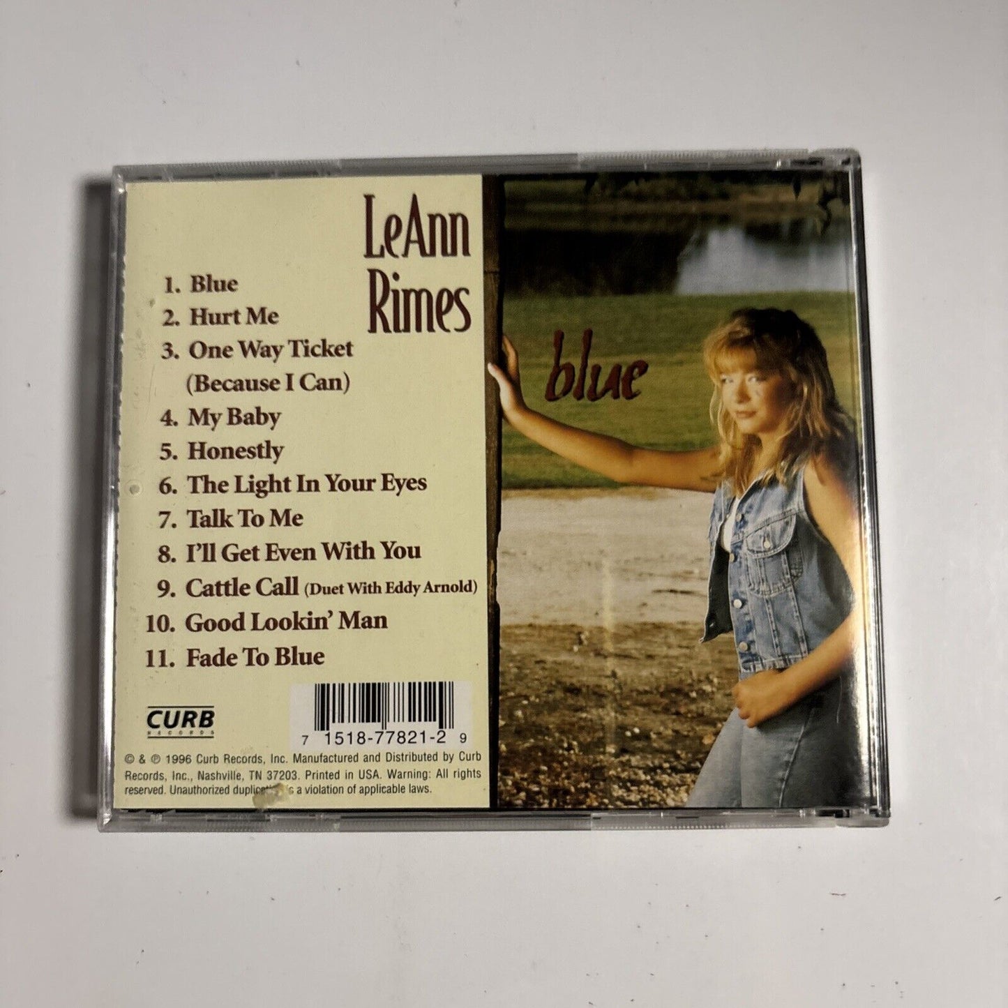 LeAnn Rimes – Blue (CD, 1996) D2-77821