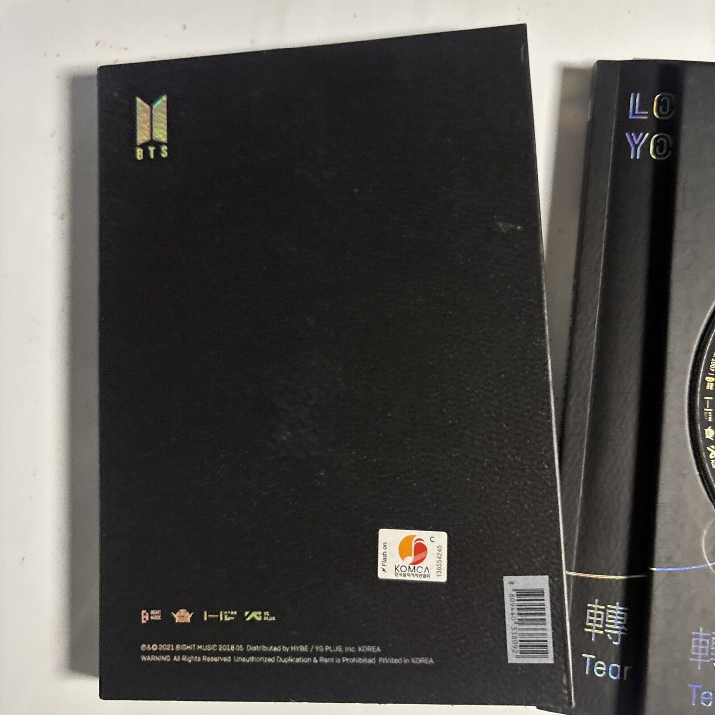 BTS – Love Yourself 轉 'Tear' (CD, 2021) BHK 1007 Korea Photo Book